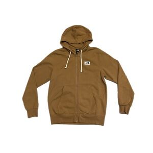 The North Face Tan Heritage Zip-Up Hoodie
